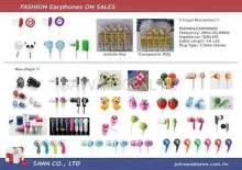 FASHION EARPHONE CANDY HEADPHONE EARBUDS