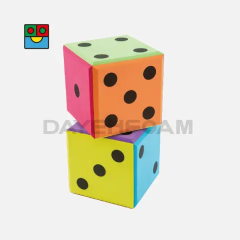 EVA Foam 遊戲骰子 ，點數, 20cm x 20cm x20cm,