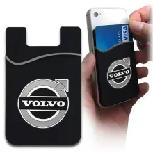 2D Soft PVC Mobile Card Pocket with 3M Sticker