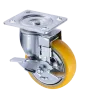Polyurethane 5 inch Heavy Caster Wheels with Brake