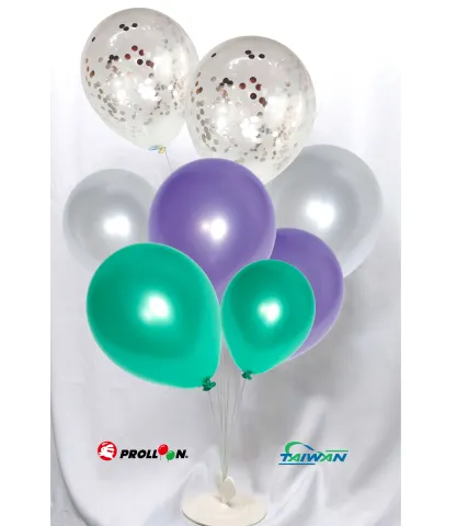 桌上組熱銷氣球套裝美人魚裝飾氣球