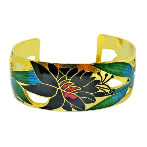 琺瑯手環，景泰藍金屬手環