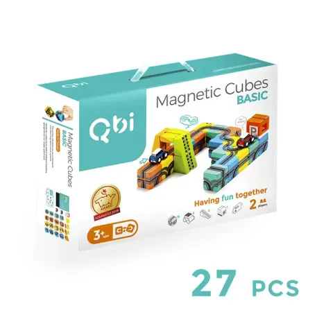 Qbi Magnetic Cubes Explorer - Preschool Plus Pack | Taiwantrade