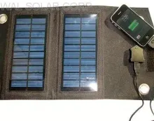 Portable Solar Charger, Foldable Solar Charger, Solar Charger for mobile phone, iPhones, and other personal devices