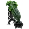 台灣碧玉翠玉白菜雕刻擺飾品