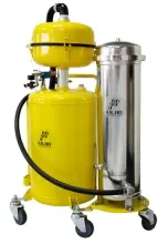Movable air pressure filtration system