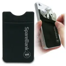Microfiber Mobile Phone Pocket in Logo Printed with 3M Sticker