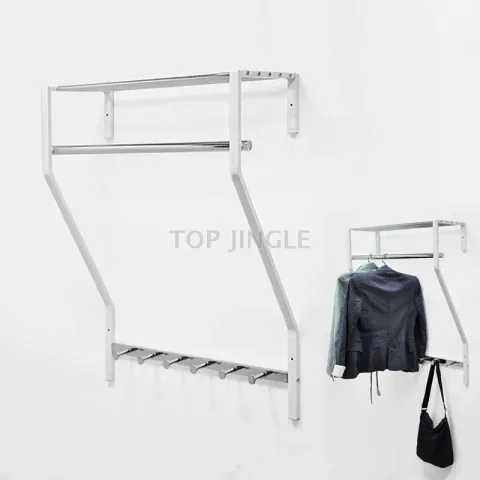 大型壁掛式5字型掛衣架