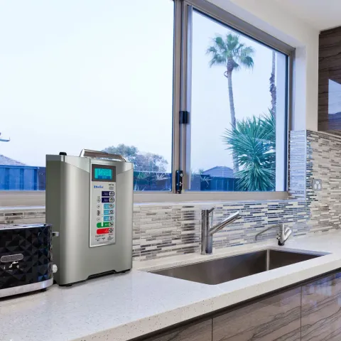 Taiwan Buder Counter Top 7 Plates Alkaline Water Ionizer with ISO