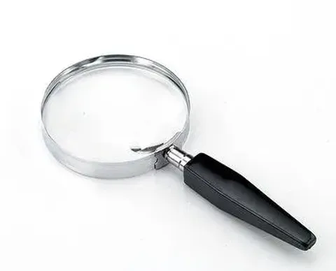2'' Lupa Portátil de Metal