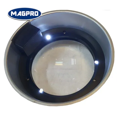 LED帶燈圓頂文鎮型放大鏡
