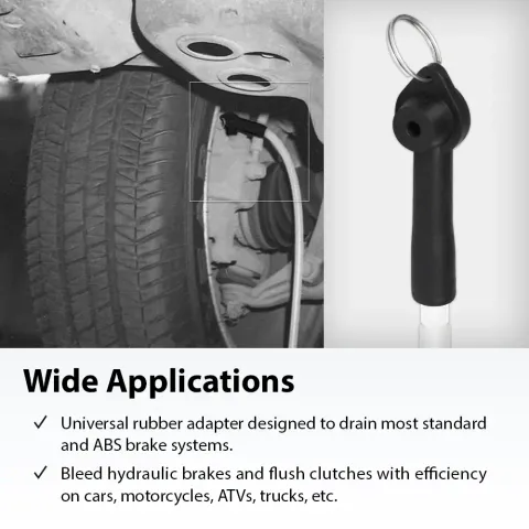 【FIRSTINFO】1.1 Liter Pneumatic Brake Fluid Vacuum Extractor