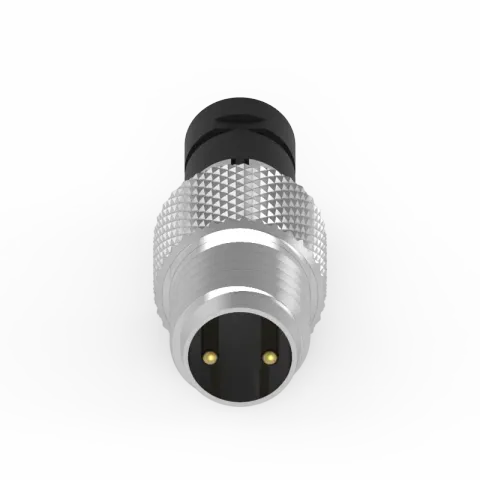 M8 公頭 2PIN 線端成型式防水連接器
