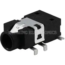 3.5mm Miniature Jack, 4 Poles Earphone Connector