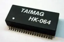 10/100 BASE-T QUAD SMT TRANSFORMER