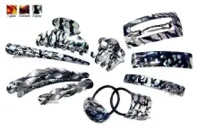 Acrylic - hair ornament, hair accessory, barrette, hair claw, head band, hair clip