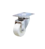 White Plastic Swivel Mini 2 inch Casters for Sofas