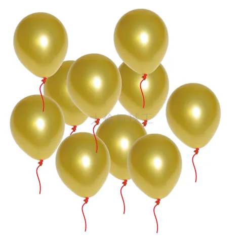 金色, 黑色, 銀色 氣球 