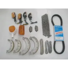 MOTORCYCLE PARTS: ENGINE PARTS, FRAME PARTS, ELECTRICAL PARTS, POWER TRAIN/ BRAKE PARTS
