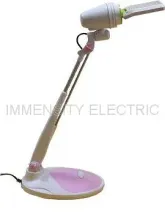 Desk Lamp with LED Panel Bulb (color: pink)