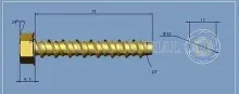 Anchor Bolt, Concrete Bolt, Bolt Screw