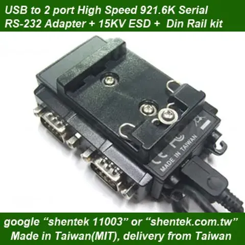 FTDI USB to Serial Virtual com 2 Ports High