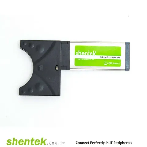 Shentek 16 bit CardBus 32 bit To 34mm ExpressCard Adapter