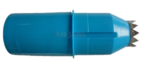 Tube puncher of slide gate irrigation system to punch hole