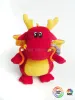 紅色恐龍毛絨玩具