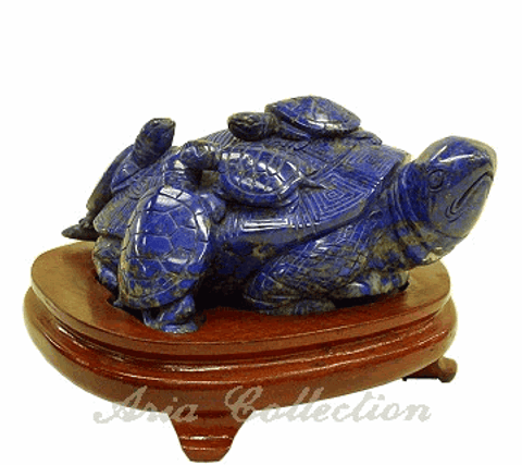 ラピスラズリ 亀 【公式通販】