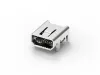 Mini USB 母頭 8PIN 連接器-SMT 90° Type(Shell DIP/with Post)