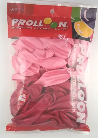 粉色氣球 印花彩色圓形氣球