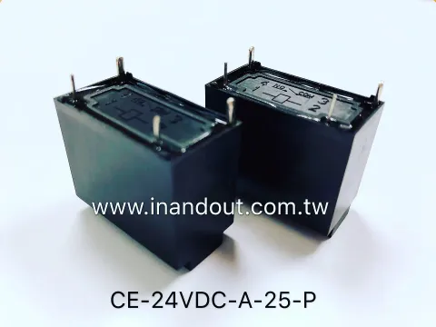 24VDC高電流功率繼電器 25安培繼電器 空調繼電器 電機切換 一點靈電子
