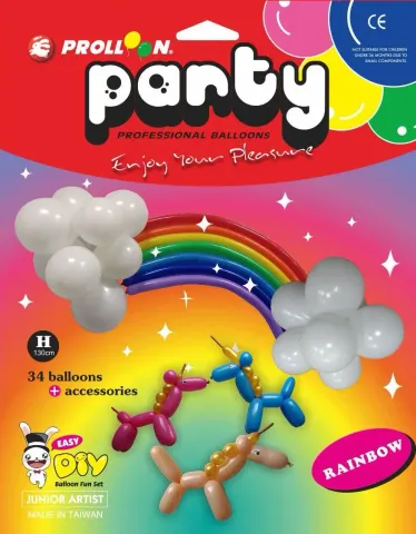 長條氣球 獨角獸派對