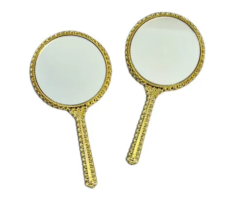 真鍮製ハンドミラー ID-701-1 真鍮製ハンドミラー ID-701-1 メイクアップ