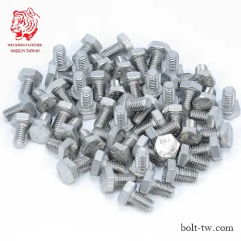 六角螺絲｜白鐵外六角細牙螺絲