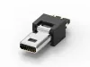 Mini USB 公頭 8PIN 線端成型式連接器