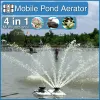 AQUASPURT mobile pond aerator paddle wheel aerator fish farming equipment aquaculture equipment