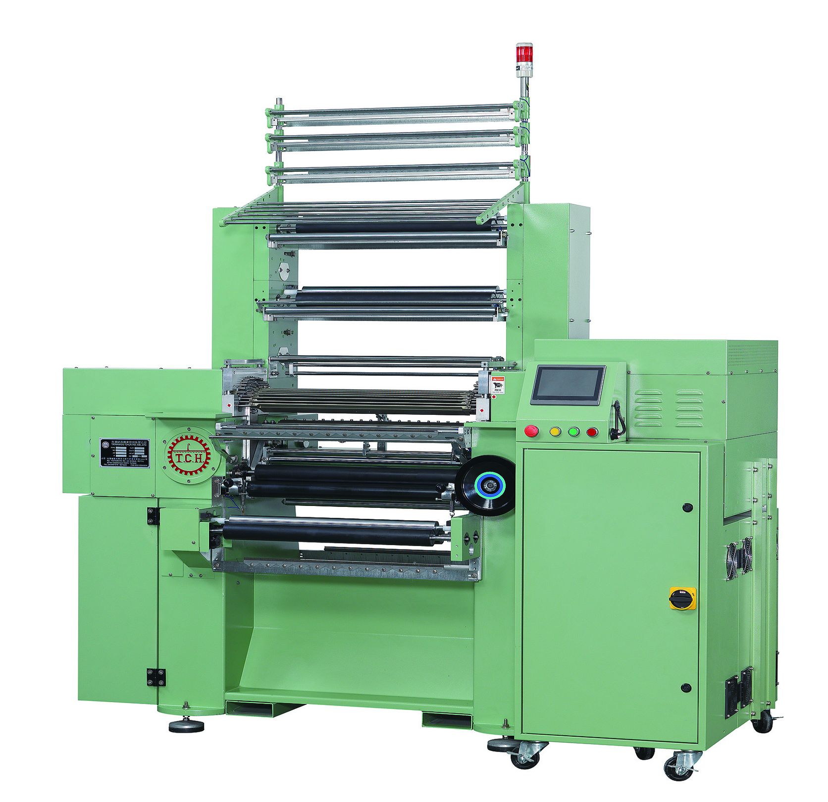 ELECTRONIC LACE AND BAND CROCHET KNITTING MACHINE | Taiwantrade
