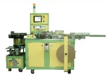 Forming/tapping machine with automatic level ammo packing unit