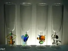 Figurine Double Wall Glass