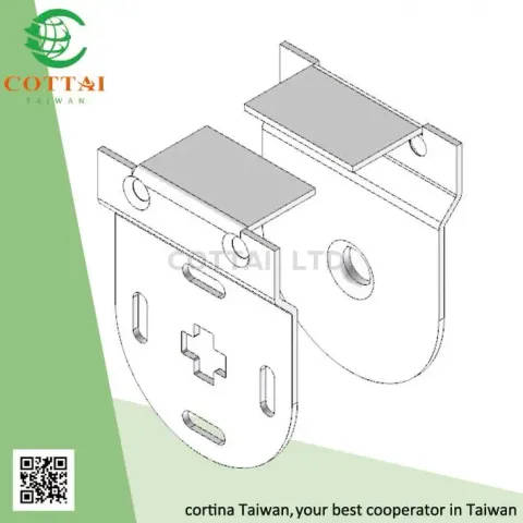 COTTAI MIT Persiana Enrollable, Bracket- Doble 38mm