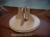 wood shelf set for interior cover and decoration by DIY