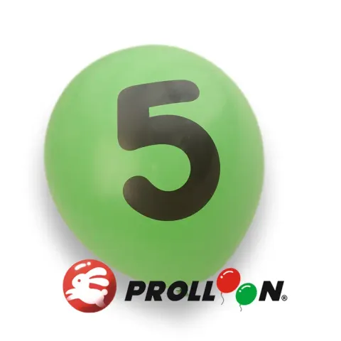 數字氣球, 顏色氣球, 彩虹氣球, 圓形氣球 10吋 - 12吋氣球