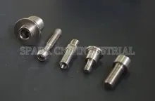 Titanium part CNC milling turning lathe