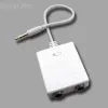 Maker Hart DM2S Audio Adapter 2x1/4 Mono to 1/8 Stereo