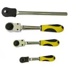 Oval type ratchet handle W/O switch
