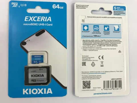 KIOXIA Exceria MICROSD Memoria Card U1 Classe 10 Max Leggere Speed