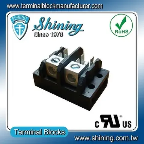 TGP-085-02A1 600V 85A Distribution Spade Terminal Block