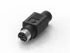 Mini Din 公頭 8PIN 組裝式連接器